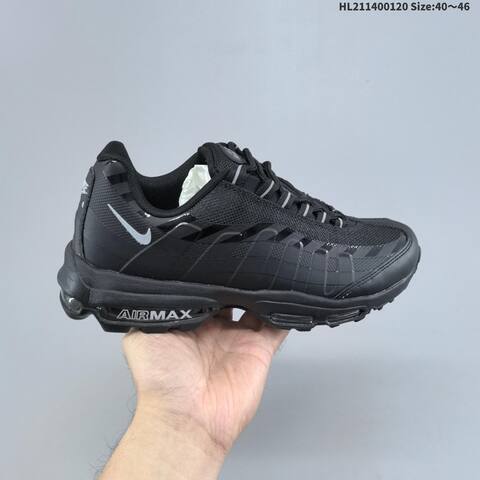 Nike Air Max 95 Black Grey EU 40-46 Running Shoe - Men's (BS-61879)
