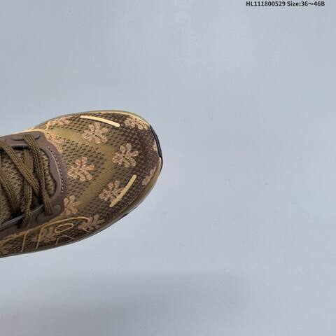 Nike VOMERO PREMIUM ReactX Air Zoom Brown Gold Purple EU 36-46 Running Shoe - Unisex (BS-60066)