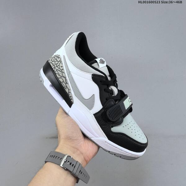 Jordan Legacy 312 Low Light Smoke Grey/Black/White EU 36-46 basketball