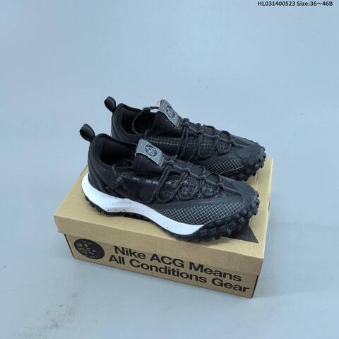 Nike ACG Mountain Fly Low GTX Black White Grey EU 36-46 Trail Shoe - Unisex (BS-60204)