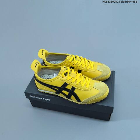 Onitsuka Tiger Mexico 66 Black Red EU 36-45 Sneaker Casual Sneakers - Unisex (BS-68800)