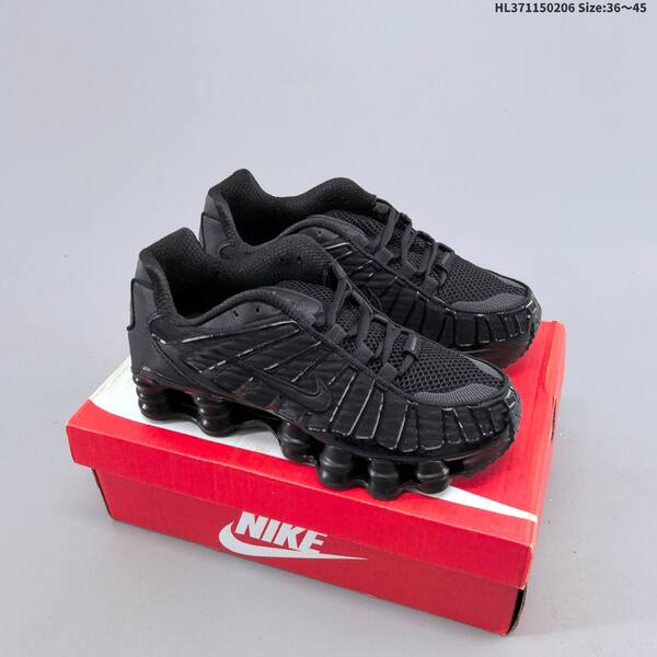 Nike Shox TL black pink green EU 36-45 running shoe