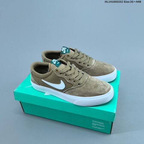 Nike SB Chron Solarsoft CD6278-006 Grey White Red EU 36-44 Skate Shoe - Unisex (BS-61583)