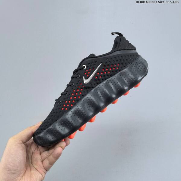 Nike Mind 002 black red silver light gray white EU 36-45 training shoe