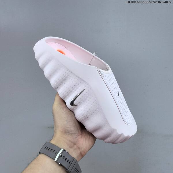 Nike Swoosh Lo white black pink EU 36-48 5 slides