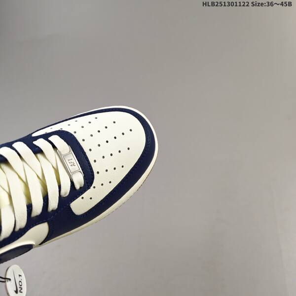 Nike Air Force 1 07 sail navy white gum brown EU 36-45 sneaker
