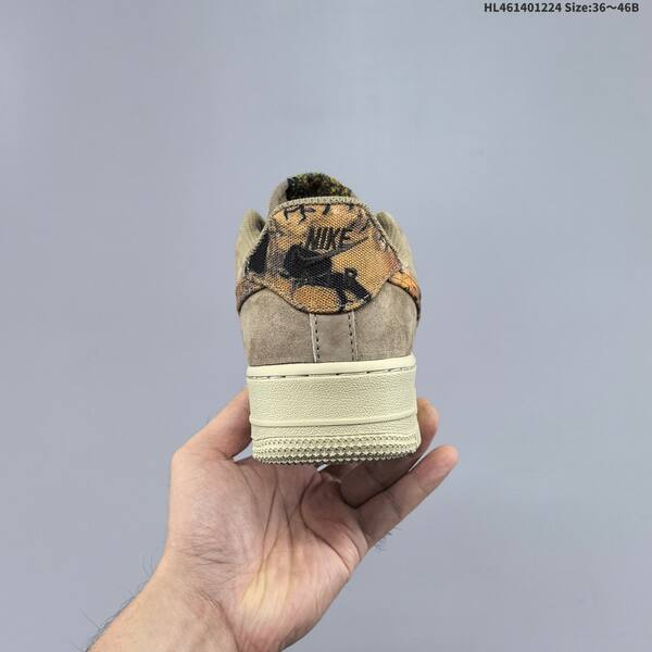 Nike Air Force 1 07 khaki beige brown black EU 36-46 sneaker