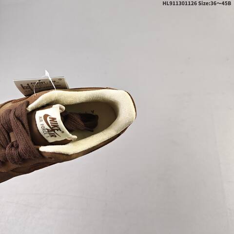 Nike Air Force 1 Low Brown Cream Beige EU 36-45 Sneaker - Unisex (BS-63033)
