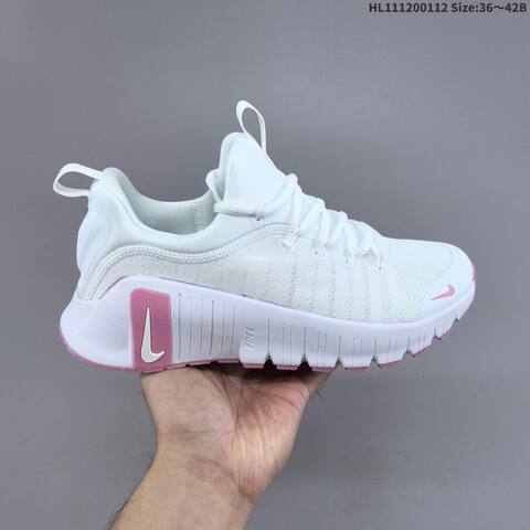 Nike Free Metcon 6 White Light Pink EU 36-42 Training Shoe - Unisex (BS-62034)