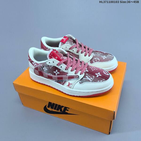 Jordan Air Jordan 1 Low x Travis Scott white/black/red EU 36-45 lifestyle
