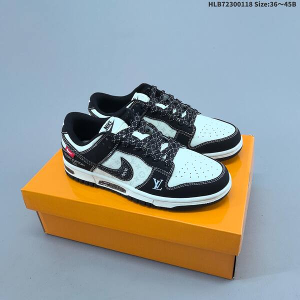 Nike SB Dunk Low navy white black cream EU 36-45 skate shoe