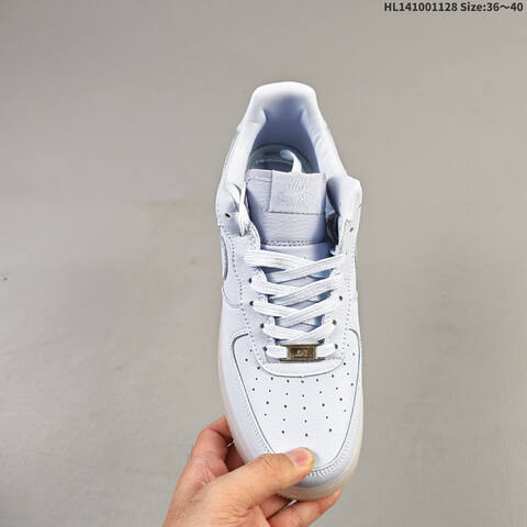 Nike Air Force 1 Low White Light Blue EU 36-40 Sneaker - Unisex (BS-62984)