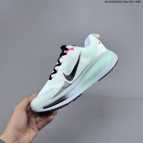 Nike Vomero 18 ReactX Air Zoom White Mint Black Pink Light Blue EU 36-46 Running Shoe - Unisex (BS-60777)