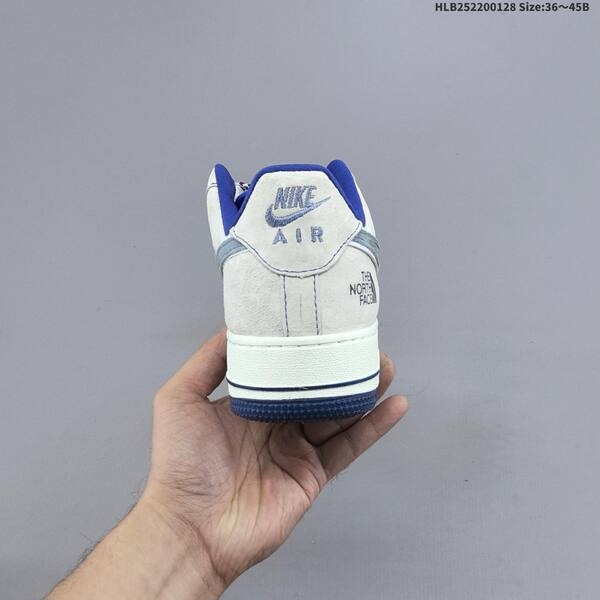 Nike Air Force 1 07 LV8 light grey grey blue white EU 36-45 sneaker