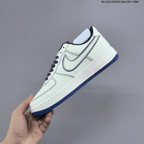 Nike Air Force 1 07 sail white navy blue black EU 36-45 sneaker