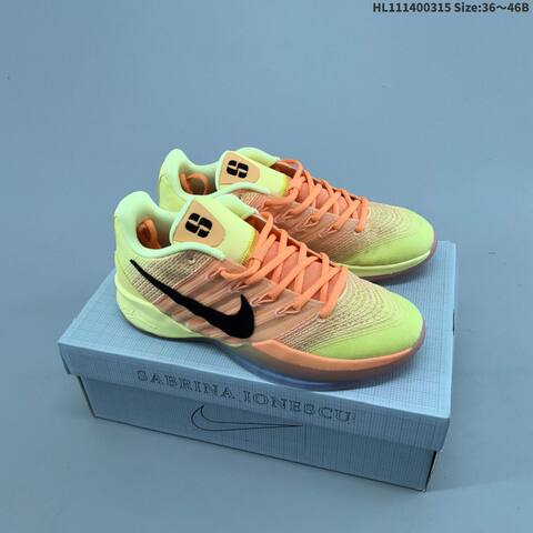 Nike Sabrina 3 ASW HF2881-100 White Mint Black Pink Yellow EU 36-46 Basketball Shoe - Unisex (BS-61292)