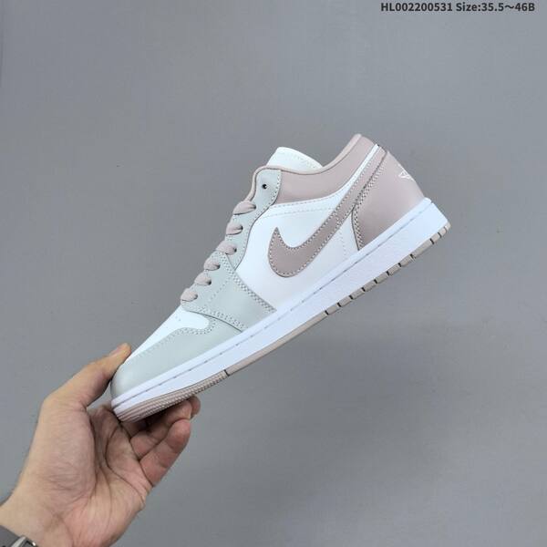 Jordan Air Jordan 1 Low white/light gray/taupe 35.5~46B lifestyle