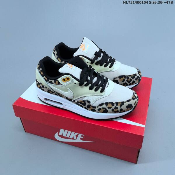 Nike Air Max 1 white grey blue neon volt navy green EU 36-47 sneaker