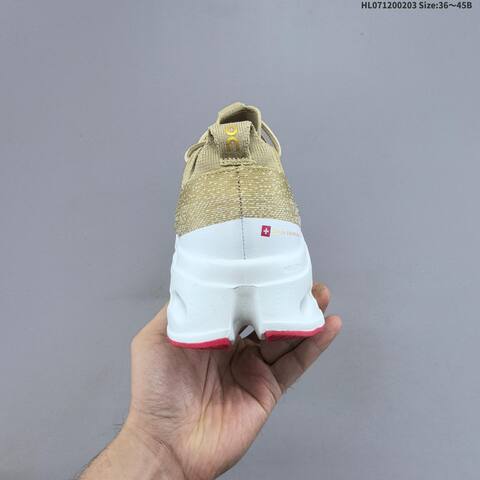 On Running Cloudsurfer Max Khaki White Red EU 36-45 Running Shoe Running Sneakers - Unisex (BS-69695)