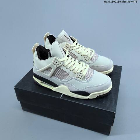 Nike Air Jordan 4 Retro AIR JORDAN AQ9129 501 ID HL371300130 Size 36 47B Lifestyle - Women's (BS-66762)
