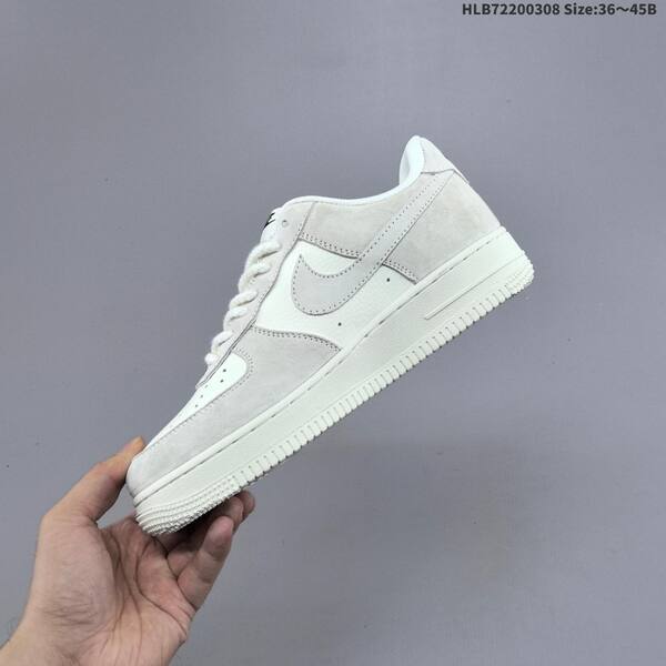 Nike Air Force 1 07 LV8 Stussy off white light grey black EU 36-45 sneaker