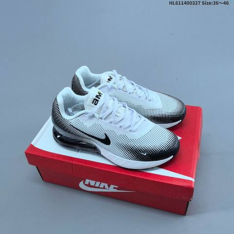 Nike Air Max Phoenix Swoosh White Red Black EU 36-46 Running Shoe - Unisex (BS-61115)