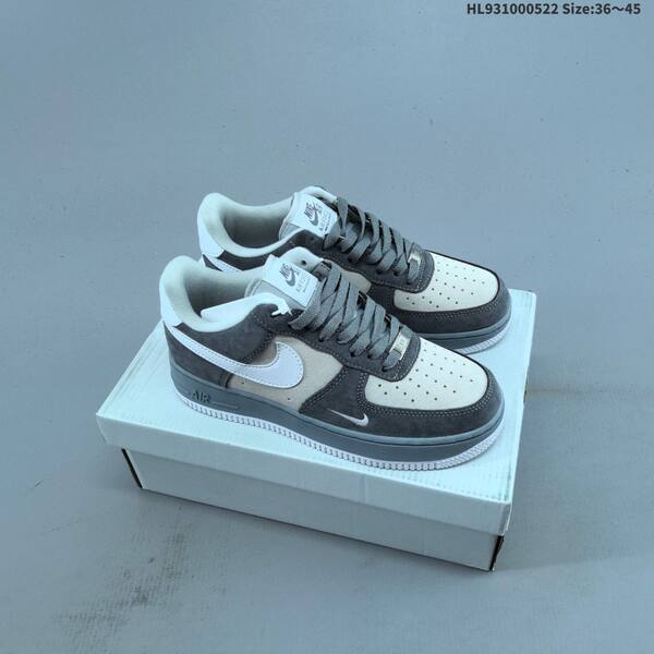 Nike Air Force 1 Low tan beige green orange white EU 36-45 sneaker