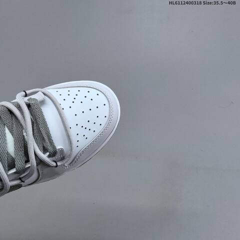 Nike Dunk SB Low White Grey Black EU 35 5-40 Skate Shoe - Unisex (BS-61269)