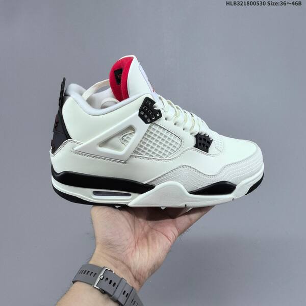 Jordan Air Jordan 4 Retro Denim Iced Carmine / Pink 36-46 basketball
