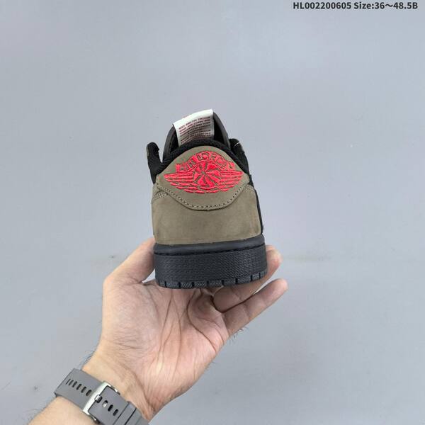 Jordan Travis Scott x Air Jordan 1 Low Velvet Brown/Black EU 36-48.5 casual