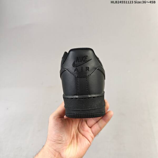 Nike Air Force 1 07 all black EU 36-45 sneaker