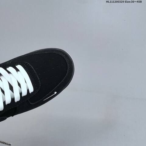 Nike Air Force 1 07 Black White Orange EU 36-45 Sneaker - Unisex (BS-61043)