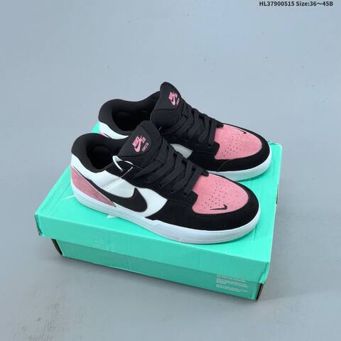 Nike SB Force 58 Light Grey Black White EU 36-45 Skate Shoe - Unisex (BS-60318)