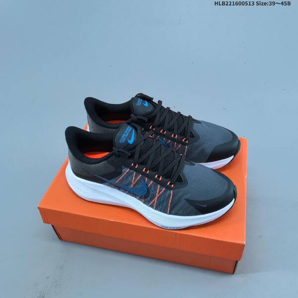 Nike Air Zoom Winflo 8 black dark grey red white EU 39-45 running shoe