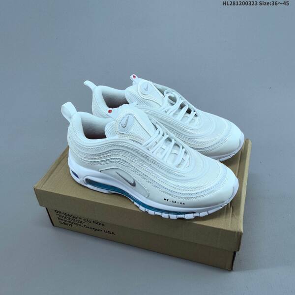 Nike Air Max 97 white light blue silver EU 36-45 sneaker