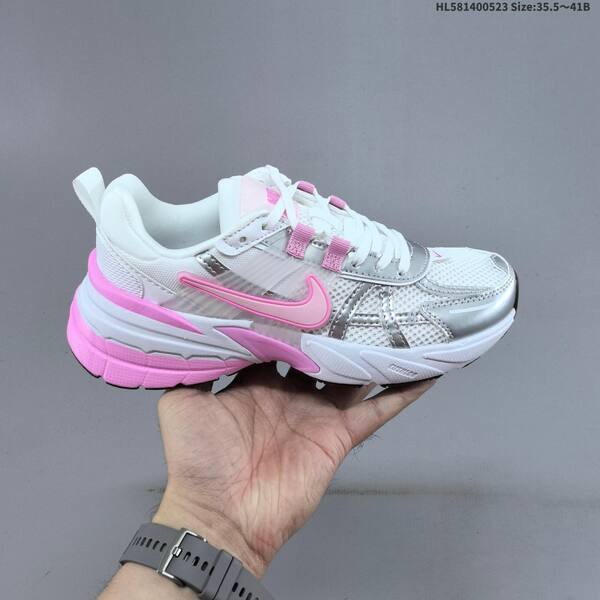 Nike V2K Run Runtekk beige pink brown white silver EU 35 5-41 running shoe