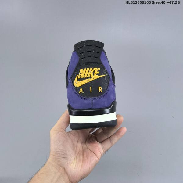 Jordan Air Jordan 4 Retro OG Imperial Purple / Black / Grey / Yellow EU 40-47.5 basketball