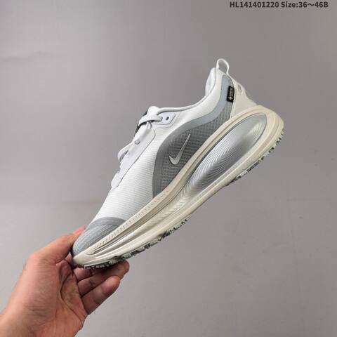 Nike Vomero 18 GTX ReactX Air Zoom Light Grey White Silver EU 36-46 Running Shoe - Unisex (BS-62535)