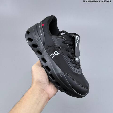 On Cloudsurfer Max Black White EU 36-45 Running Shoe Running Sneakers - Unisex (BS-69717)