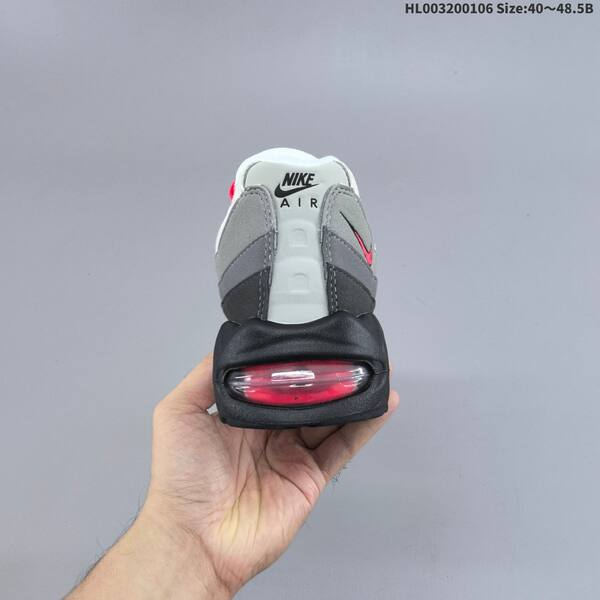 Nike Air Max 95 white grey black red EU 40-48 5 running shoe