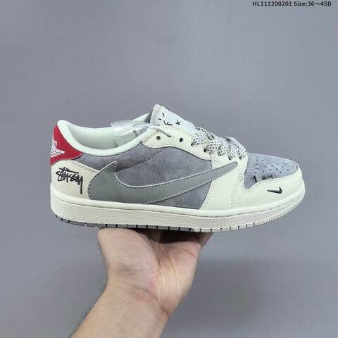 Nike Air Jordan 1 x Travis Scott AIR JORDAN DIY XS2025-DF24 36 36 5 3 Lifestyle - Women's (BS-66736)
