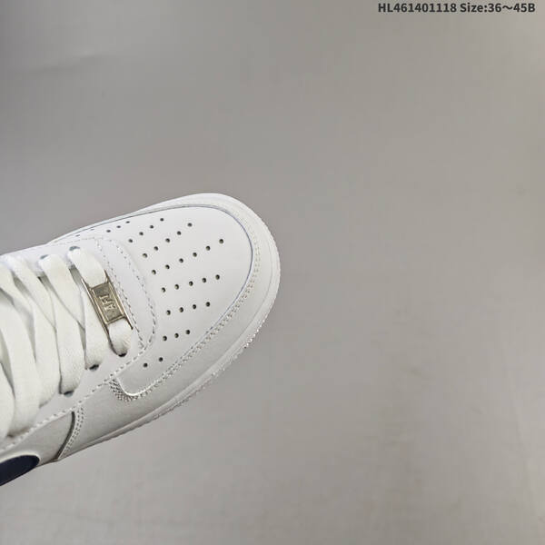 Nike Air Force 1 07 white dark blue EU 36 45 sneaker EU 36-45