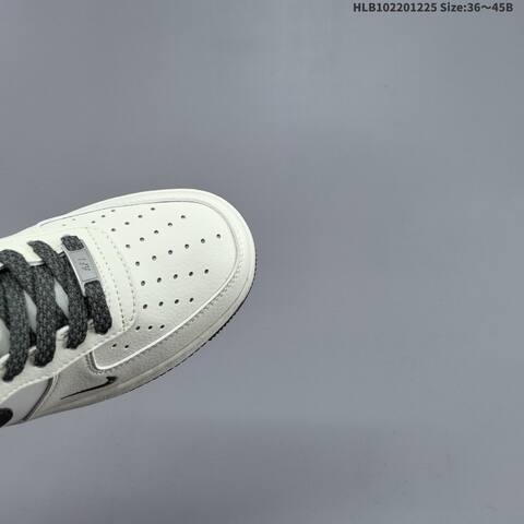 Nike Air Force 1 07 SM6668-128 Off White Dark Grey Black EU 36-45 Sneaker - Unisex (BS-62465)