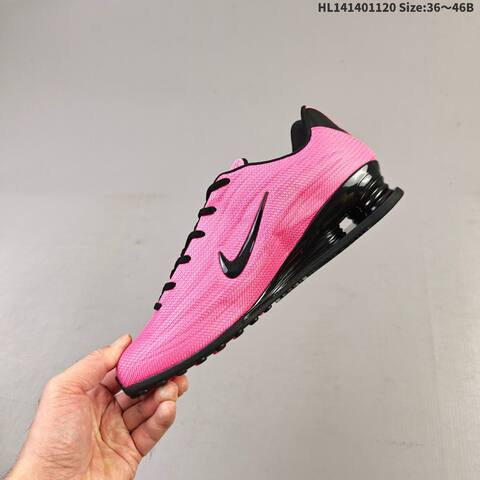 Nike Shox Z HQ7540-601 Pink Black EU 36-46 Running Shoe - Unisex (BS-63428)