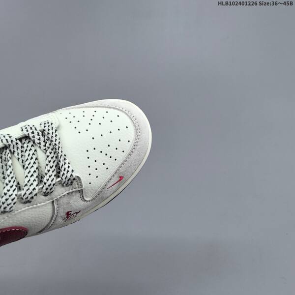 Nike SB Dunk Low off white light grey red black EU 36-45 skate shoe