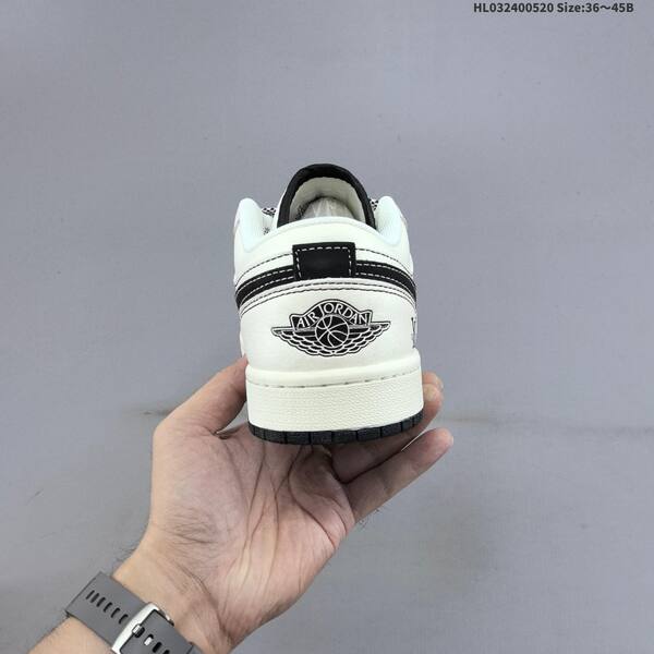 Jordan Air Jordan 1 Low white/black/red EU 36~45 basketball