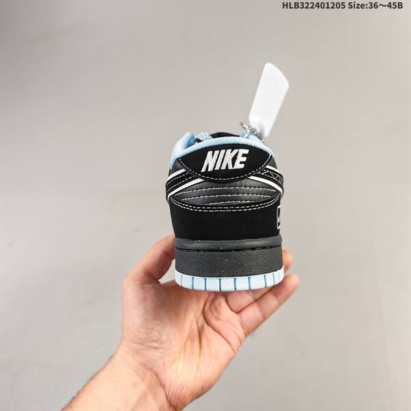 Nike SB Dunk Low Retro DIY black light blue white EU 36-45 skate shoe