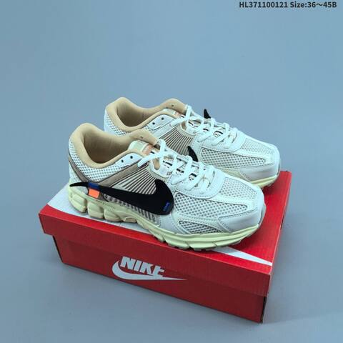 Nike Zoom Vomero 5 White Pink Silver Gray EU 36-45 Running Shoe - Unisex (BS-61846)