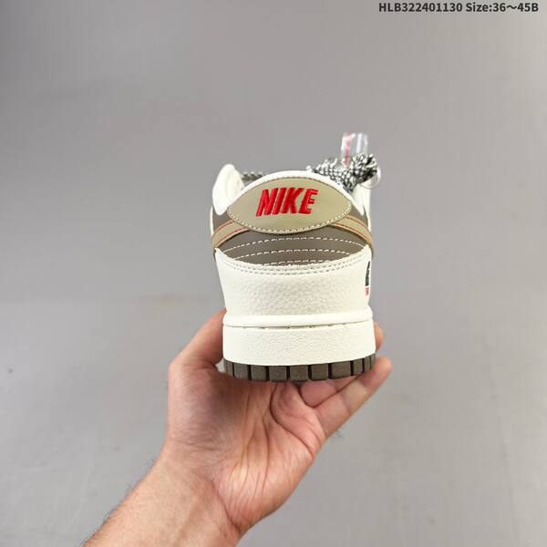 Nike Dunk SB Low Supreme off white brown khaki red EU 36-45 skate shoe