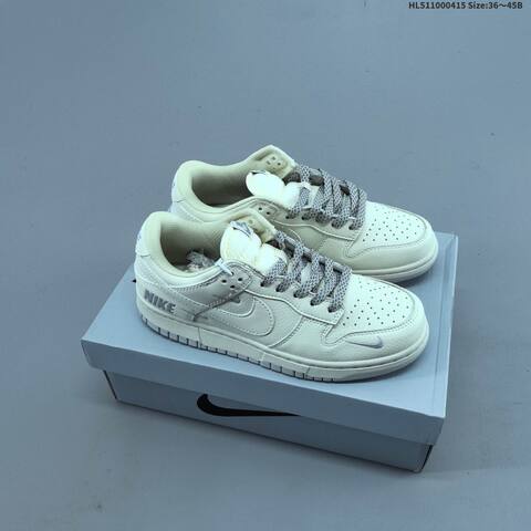 Nike Dunk Low Off White Black Olive Green EU 36-45 Skate Shoe - Unisex (BS-60722)